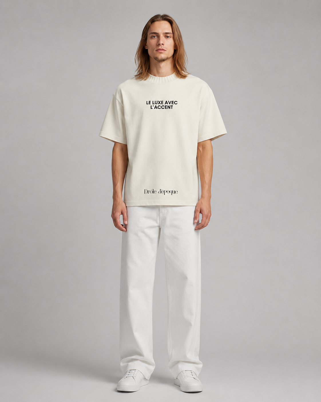 T-shirt luxe avec l'accent