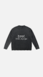 Vintage Washed Hand-Frayed Sweater