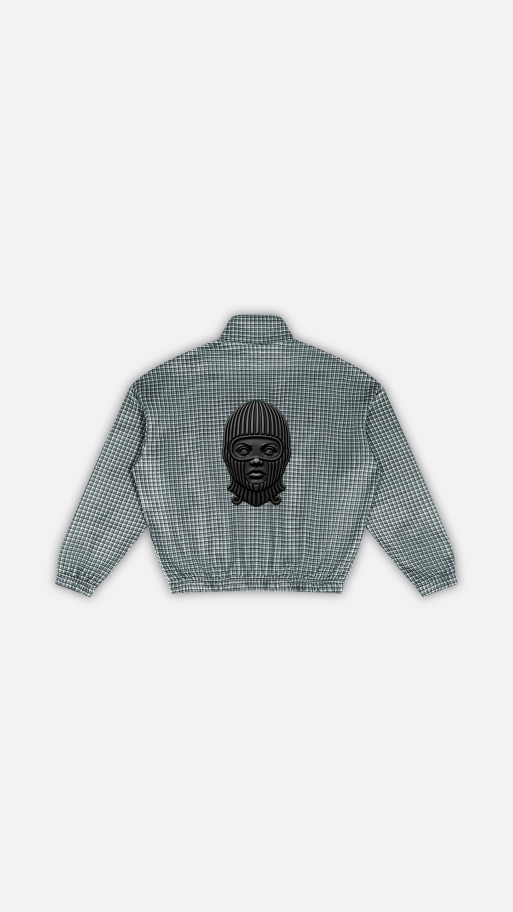 Unisex Plaid Quarter-Zip Sweatshirt