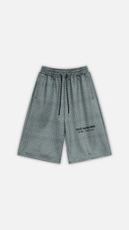 Unisex Plaid Drawstring Shorts