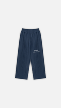 Unisex Striped Pleated Pants