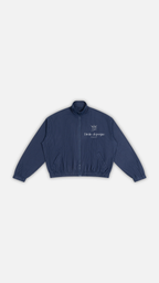 Unisex Striped Full-Zip Track Jacket