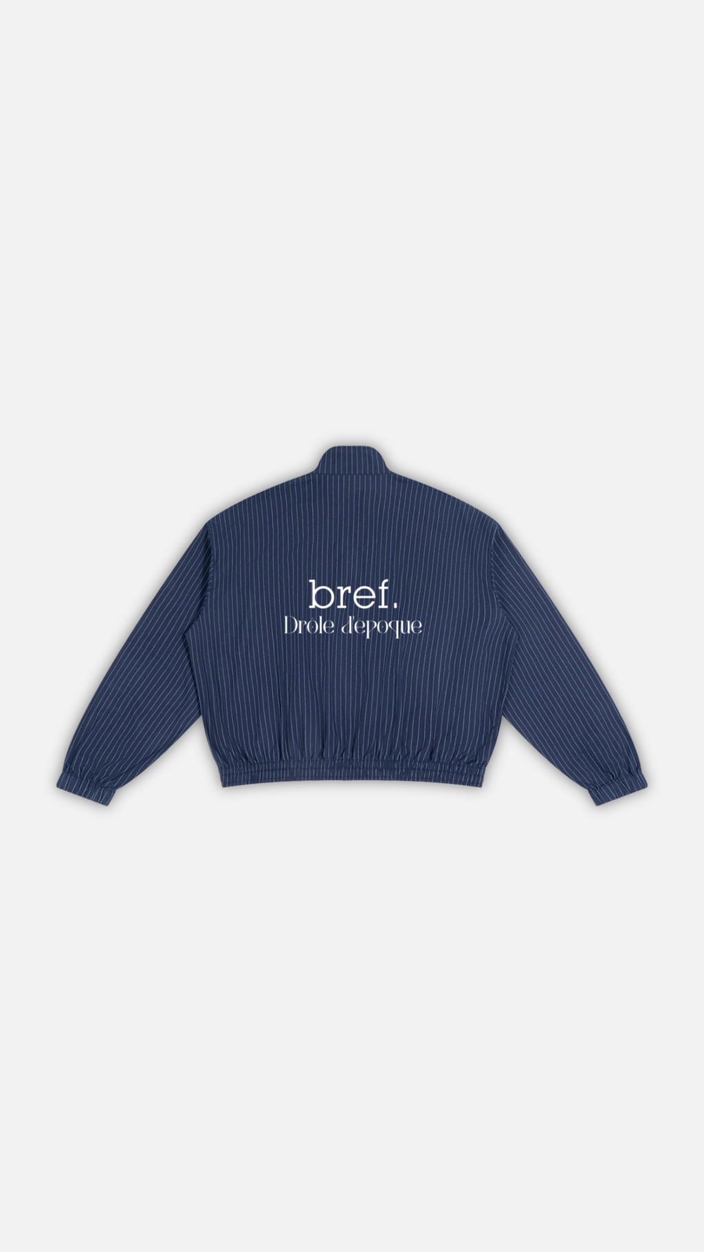 Unisex Striped Full-Zip Track Jacket