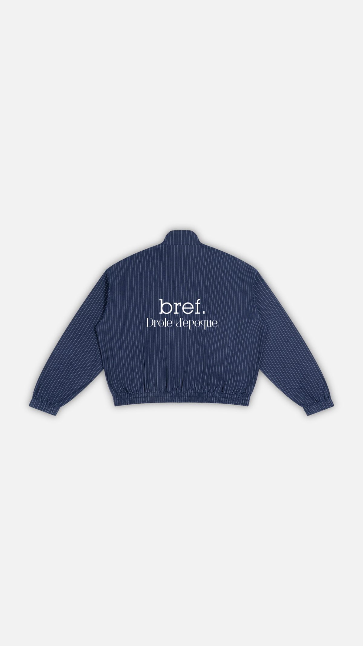 Unisex Striped Full-Zip Track Jacket
