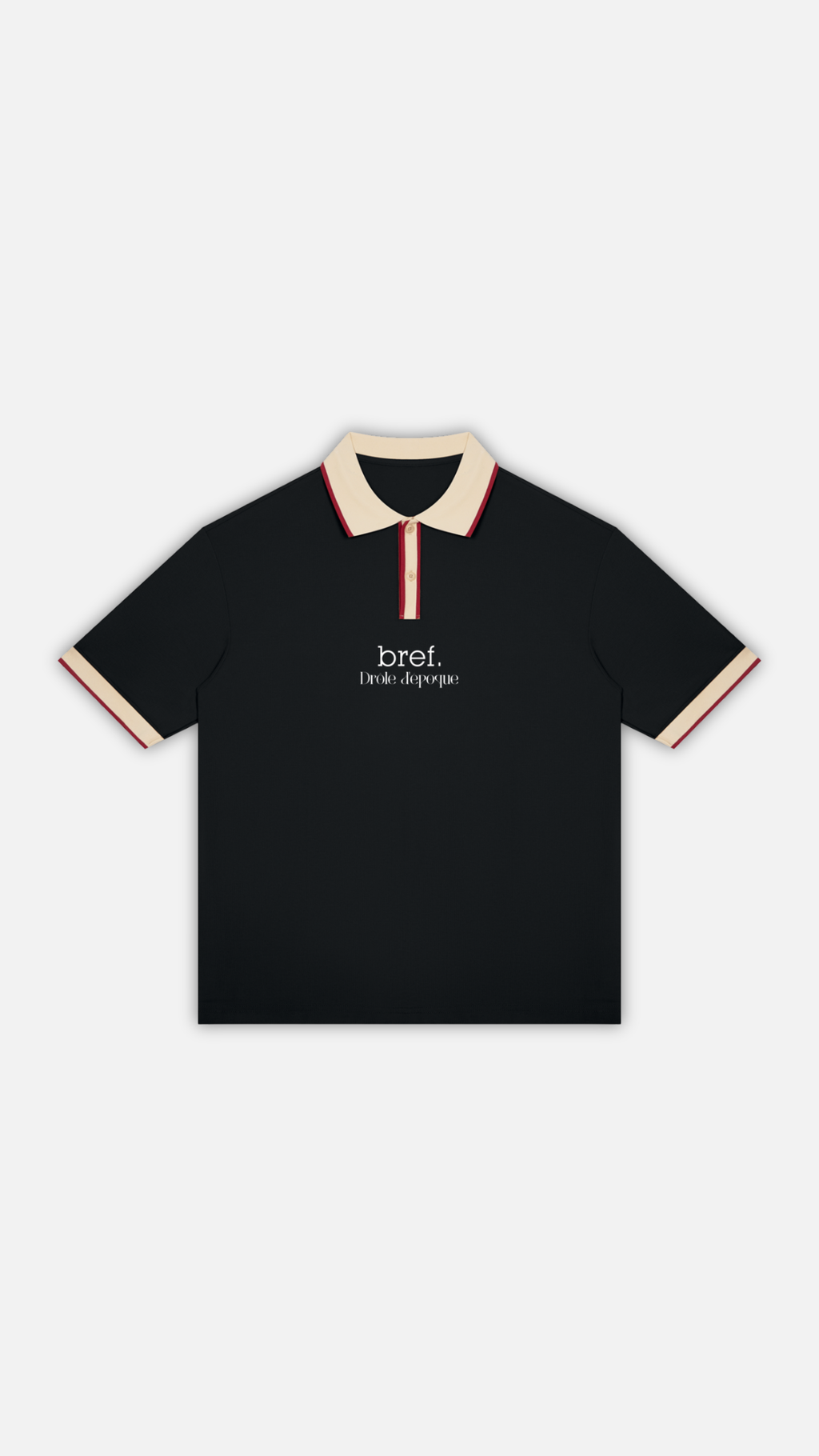 Unisex Color Block Polo Shirt