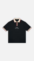 Unisex Color Block Polo Shirt