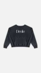 Unisex Raw Edge Crewneck Sweatshirt