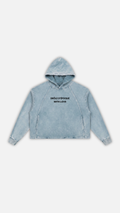 Vintage Washed Frayed-Hem Hoodie