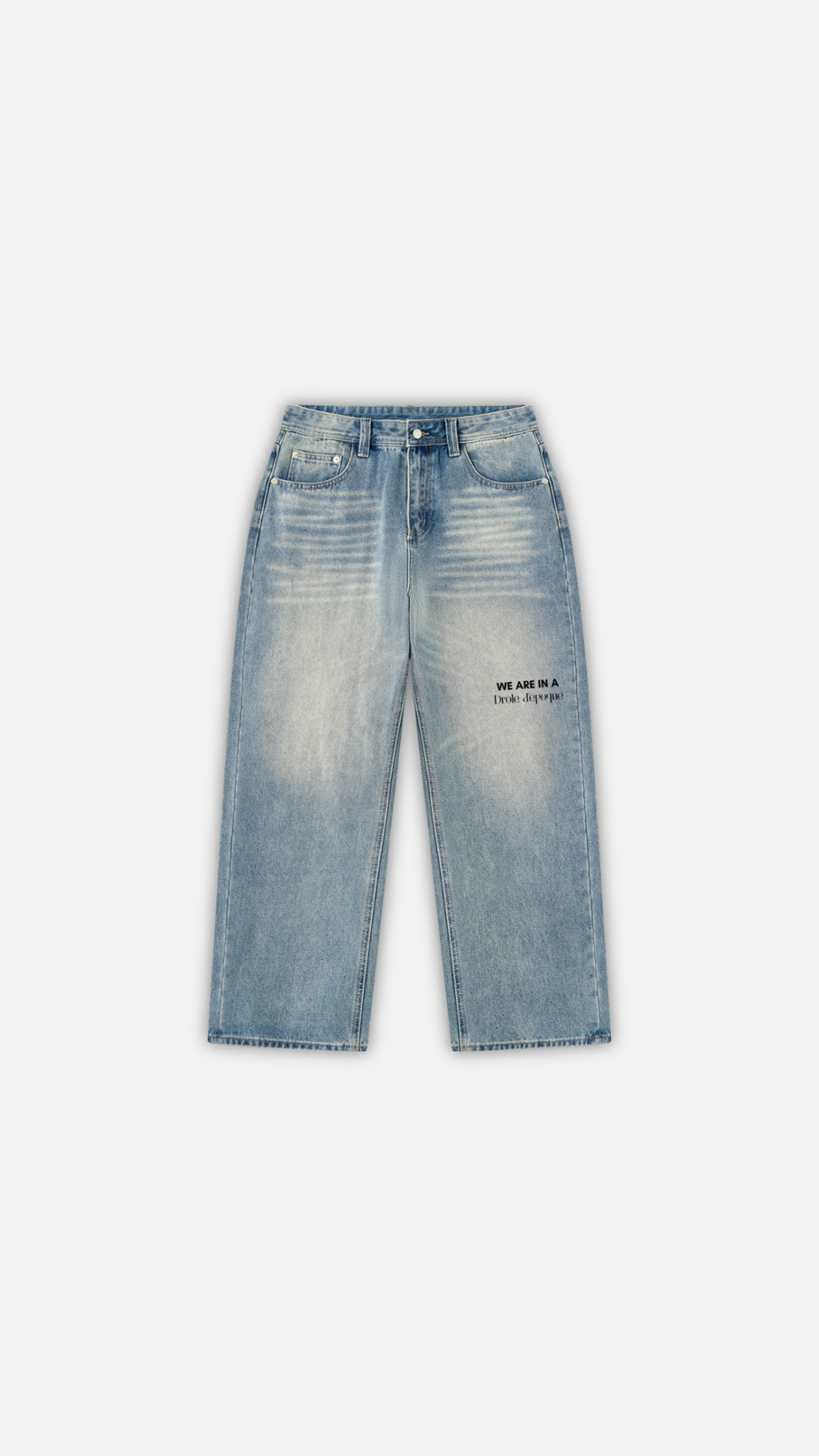 Men’s Vintage Wash Denim Jeans