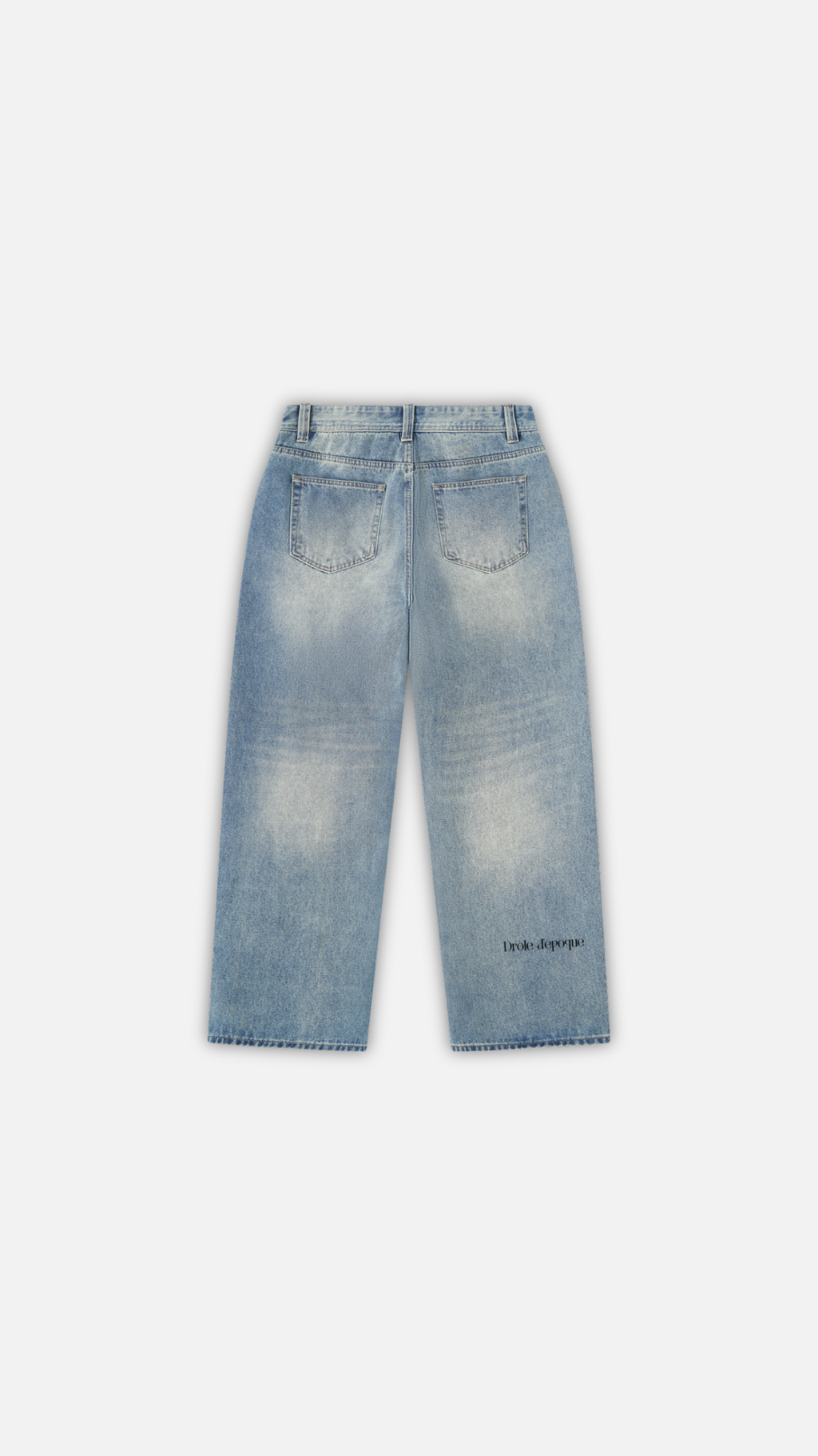 Men’s Vintage Wash Denim Jeans