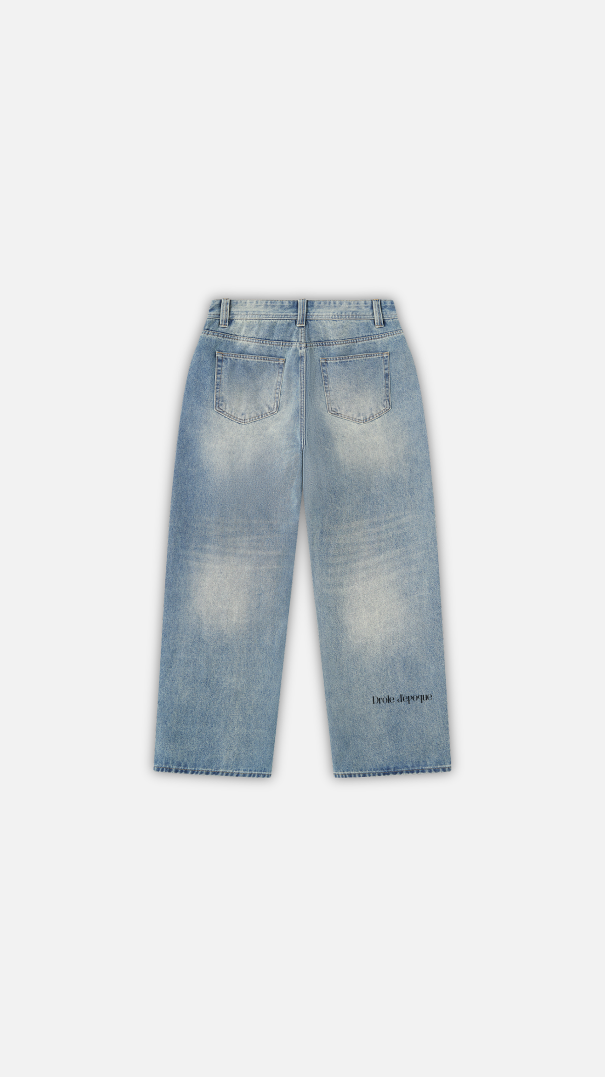 Men’s Vintage Wash Denim Jeans