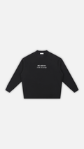 Knitted Round Neck Oversize Sweatshirt