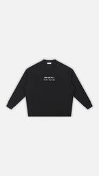 Knitted Round Neck Oversize Sweatshirt